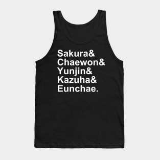 Le Sserafim Member Tank Top